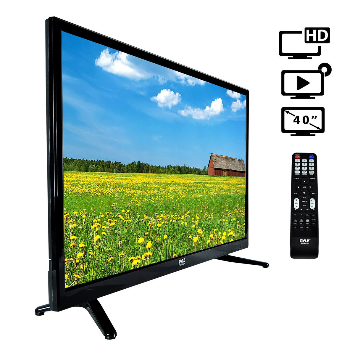 40 HD LED TV with Built-in CD/DVD Player S236664