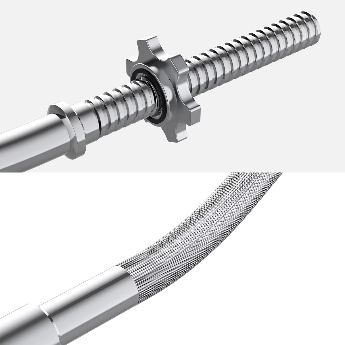 66LB 2 in 1 Adjustable Weight Set with Curl Bar Y780852