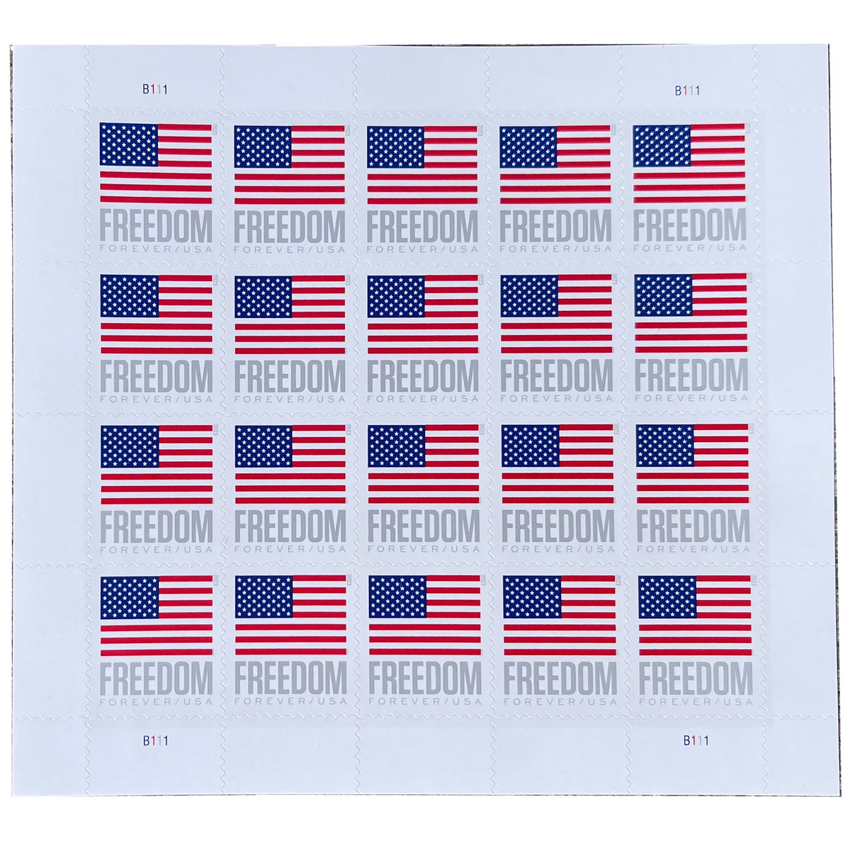 USPS Forever Postage Stamp Sheet of 20 M657