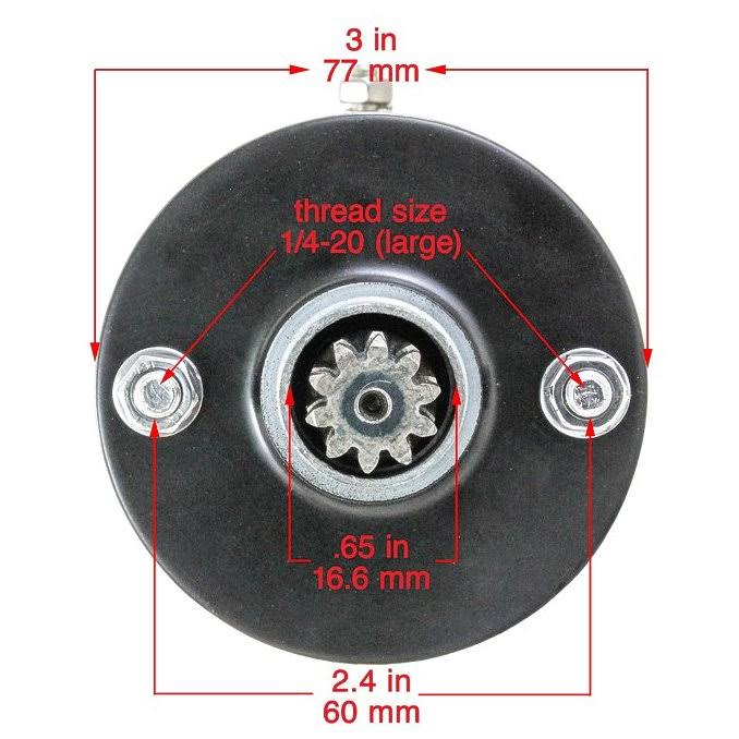Harley Davidson Starter P6755
