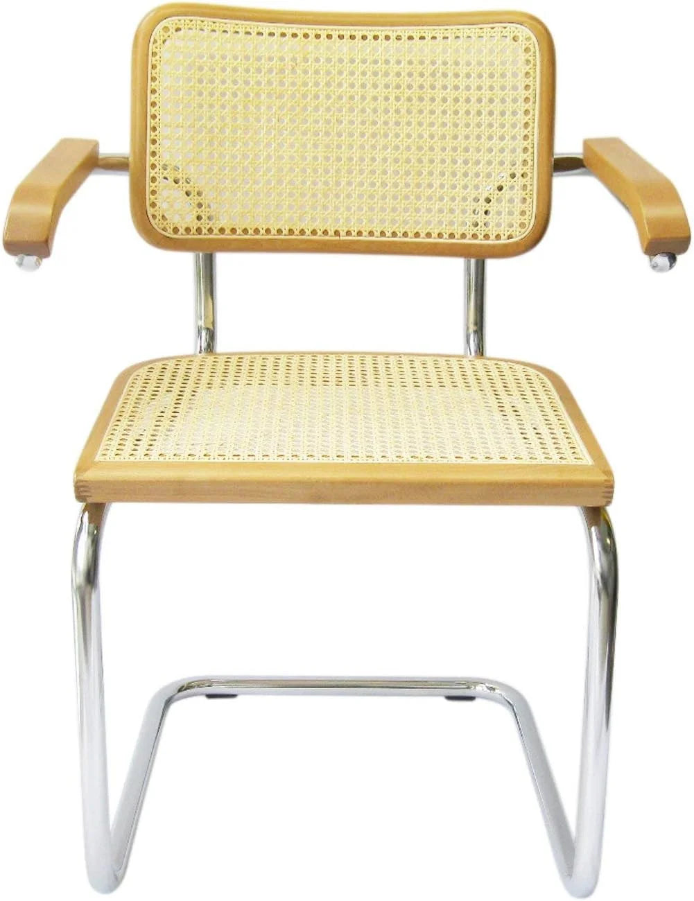 Cane Chrome Arm Chair M991