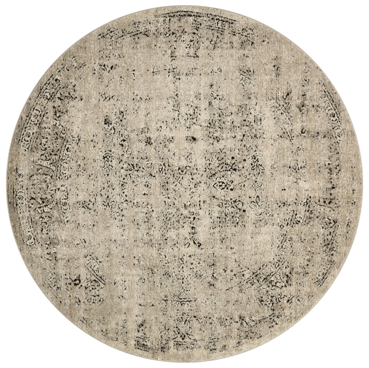 Stone Charcoal 7'7 x 7'7 Rug U63463