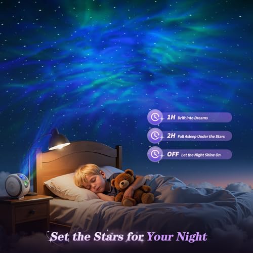 Star Night Light Projector with Remote Control U336339