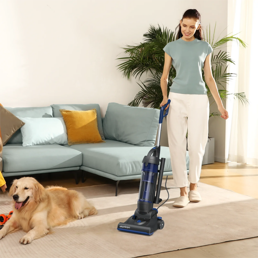 Aspiron Bagless Upright Vacuum Cleaner, 25Kpa, 3L Dust Cup K976385