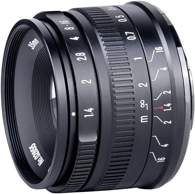 35mm F1.4 APS-C Manual Focus Fixed Lens MFT M4/3 Mount S606729