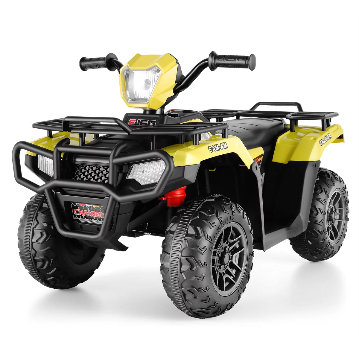 12V Kids Ride on ATV 4-Wheeler Quad Electric Car Rose Red R2265