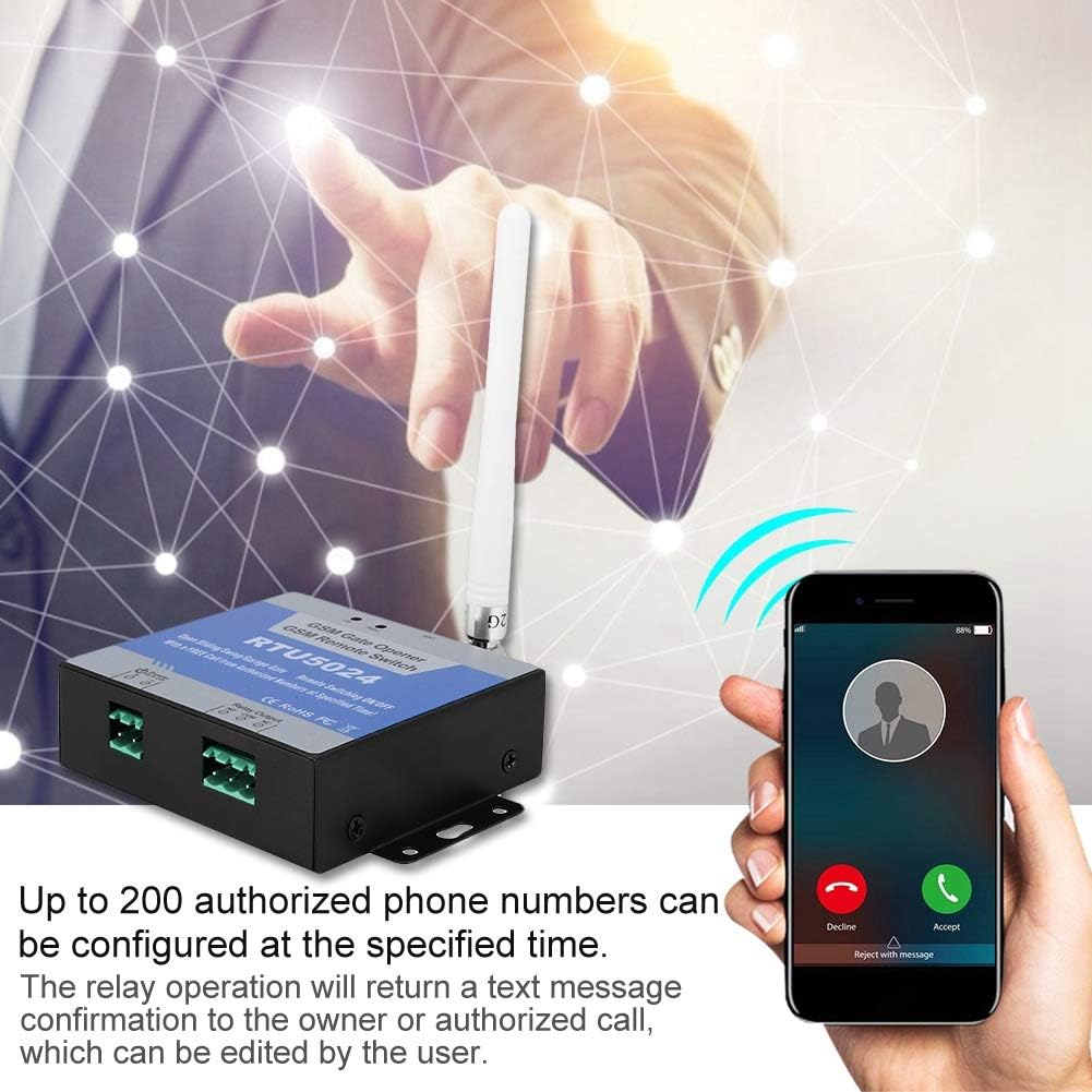 Remote On/Off Switch GSM Gate Opener Access Controller X97982