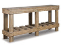Casual Sofa Console Table Brown F5119