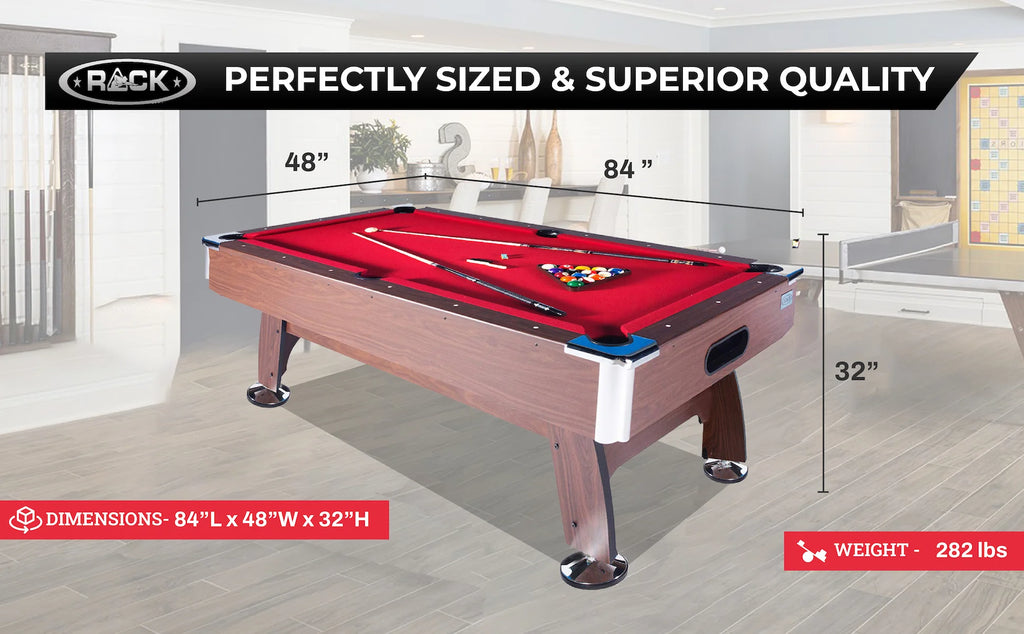 7-Foot Tournament Billiard Pool Table Y26188