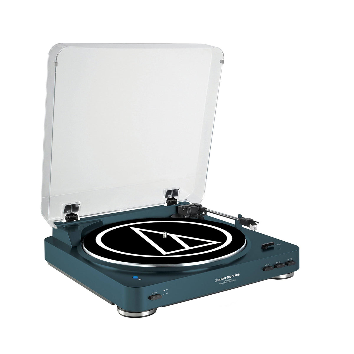 Navy Bluetooth Belt-Drive Stereo Turntable K9274
