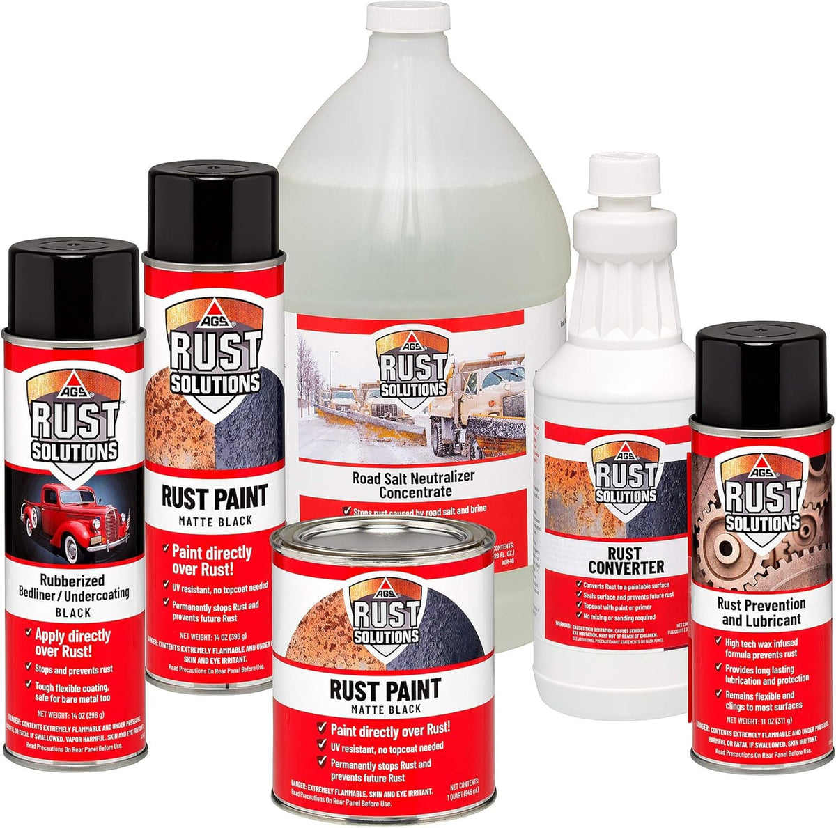 Matte Black Anti-Rust Paint, 1 Gallon E8685