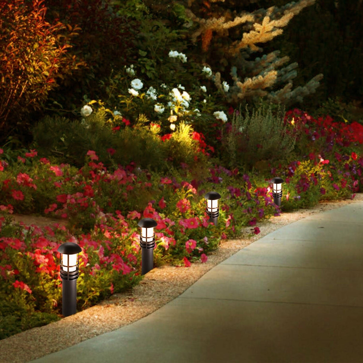 12 Pack Low Voltage LED Landscape Light P76099