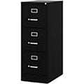 22" 3-Drawer Black Metal File Cabinet S67976
