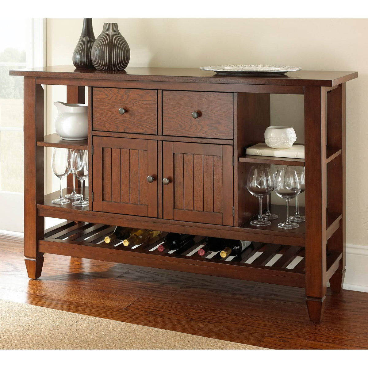 Medium Oak Server N401