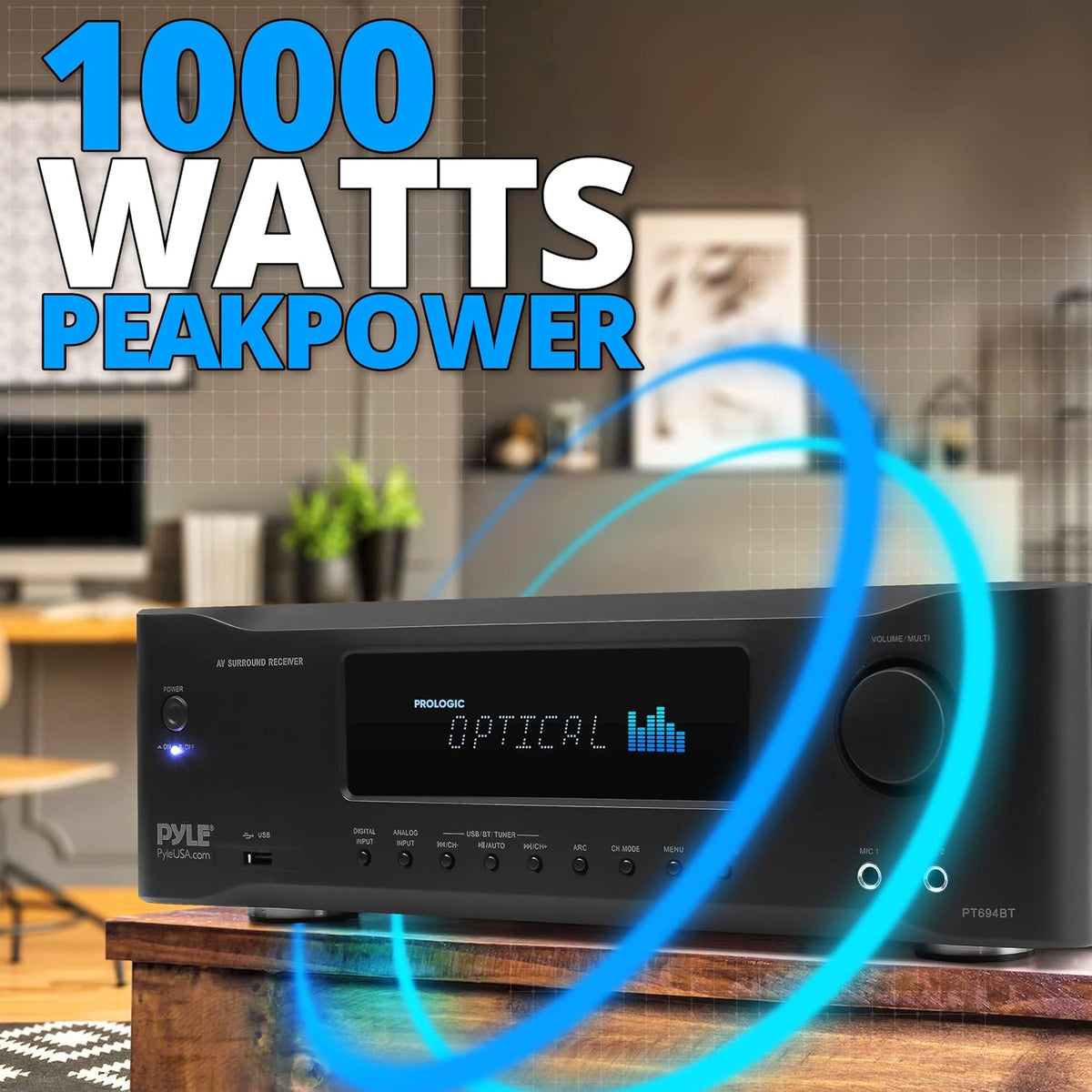 5.2-Channel Bluetooth Stereo Amplifier E636732