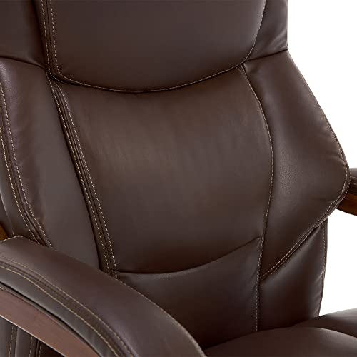 Black Bonded Leather High Back Ergonomic Office Chair I314
