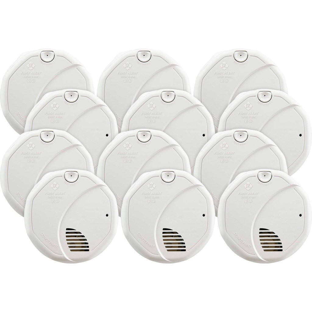 Hardwired Smoke and Carbon Monoxide Detector with Battery Backup, 3 Pack W3382