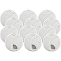 Hardwired Smoke and Carbon Monoxide Detector with Battery Backup, 3 Pack W3382