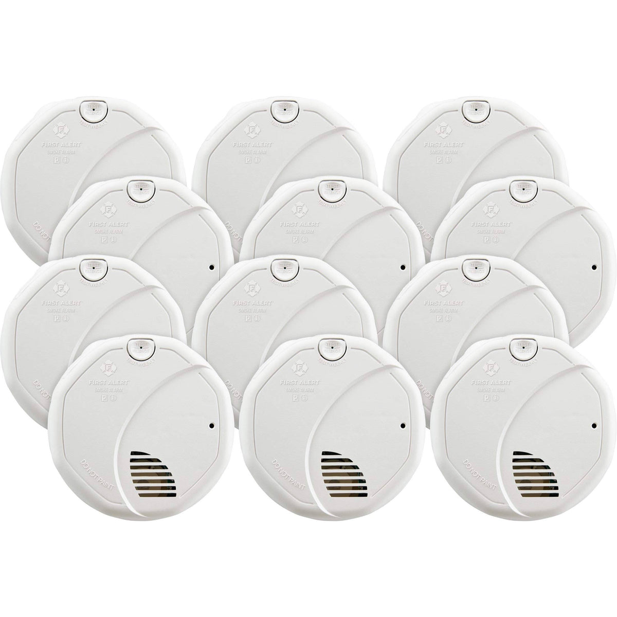 Hardwired Smoke and Carbon Monoxide Detector with Battery Backup, 3 Pack W3382