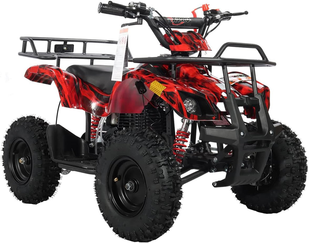 Green Camo 40cc ATV with Chain Transmission and Disc Brake X7234