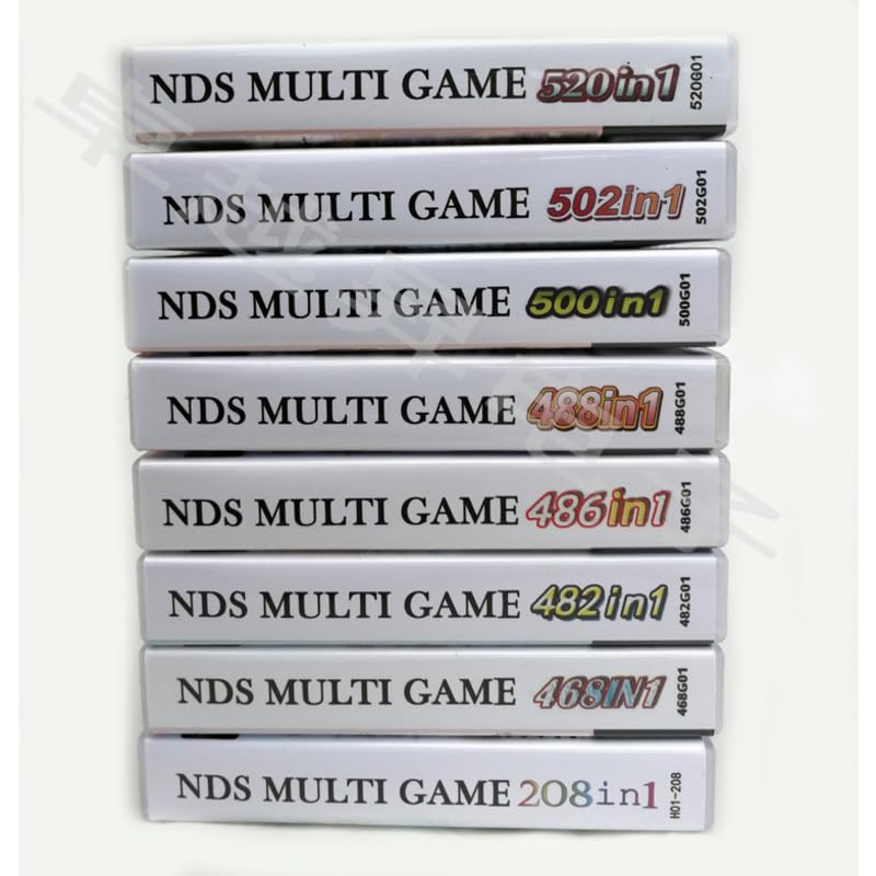 208 in 1 Multi Cart Video Games Cartridge B80502