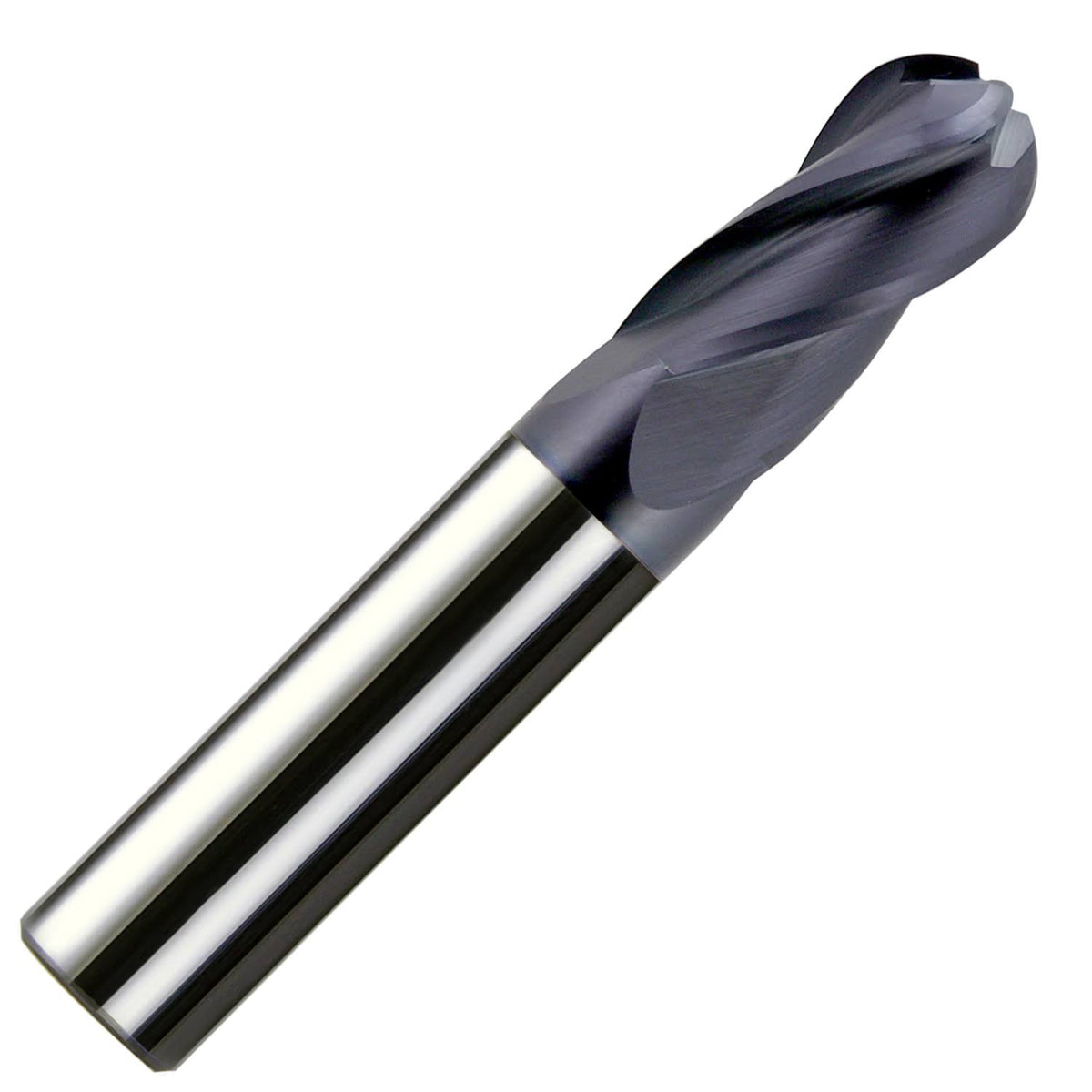 3/4x22 Shank 4 Flute Solid Carbide Ball End Mill S4994