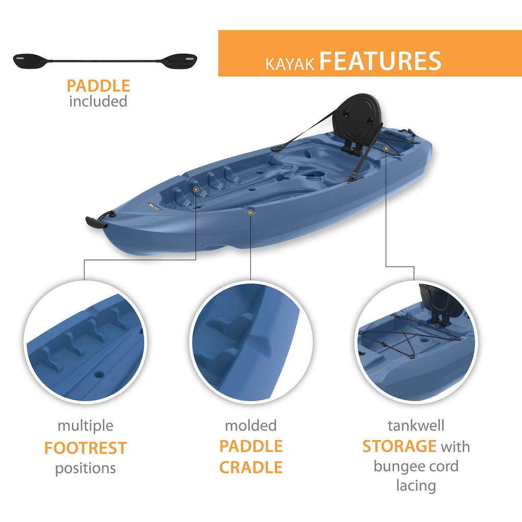 8 ft Sit-on-Top Kayak B5788