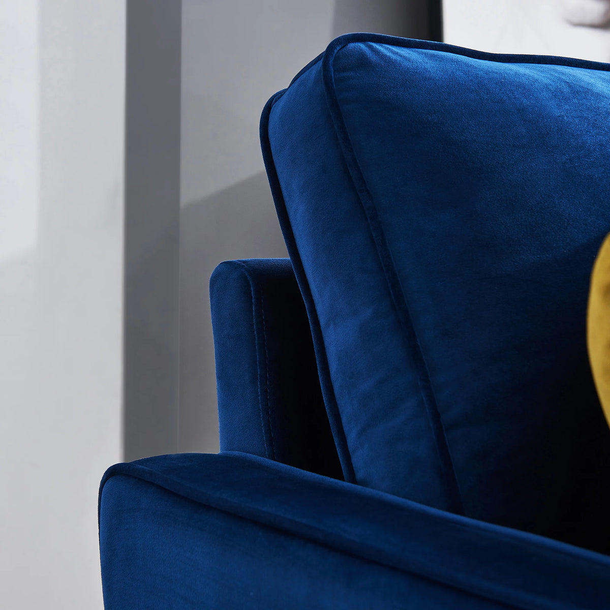 Velvet Fabric Sofa A8102