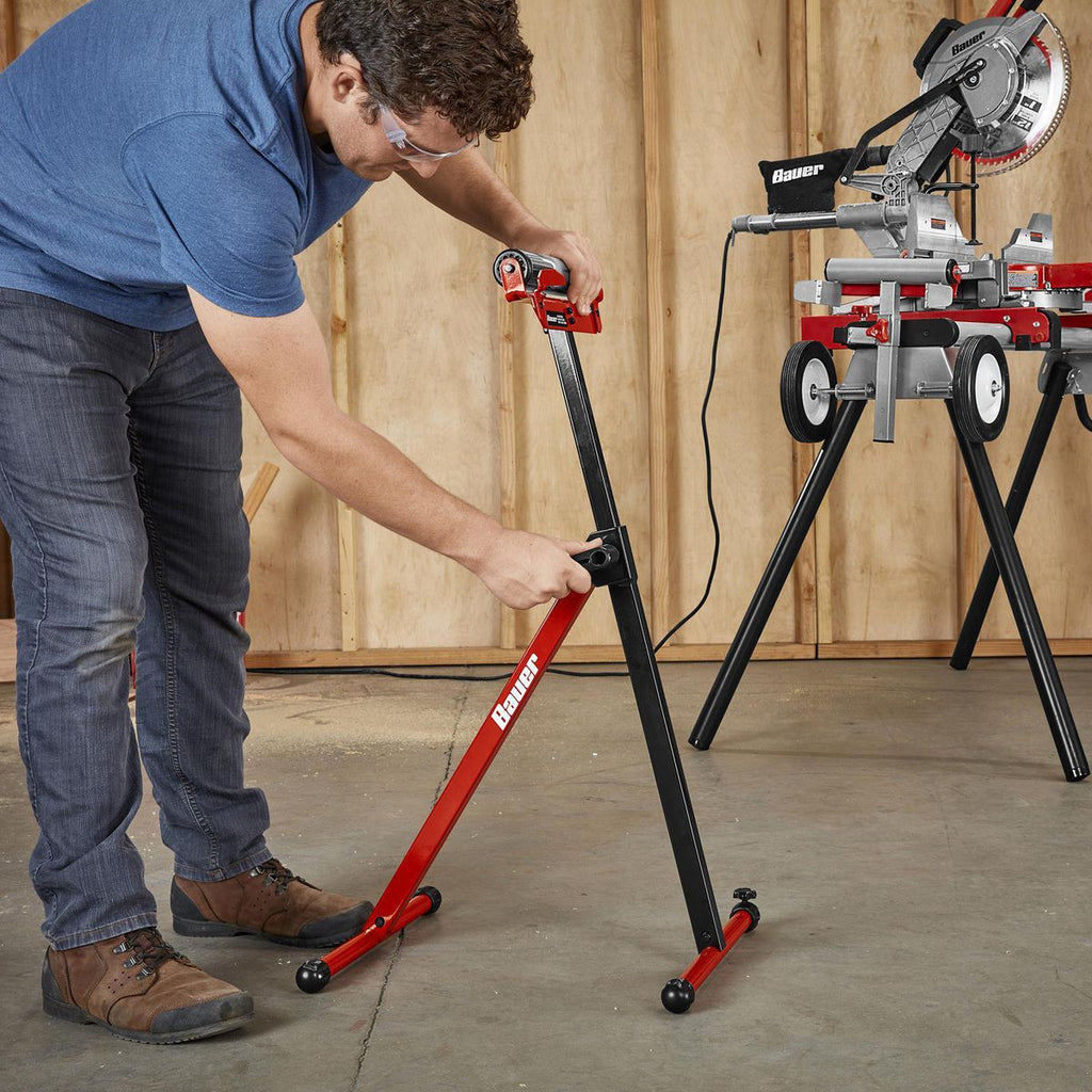 Adjustable Roller Stand with Edge Guide N193989