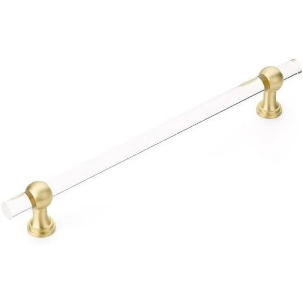 Brass Lucite Drawer Pulls Cabinet Knobs N885