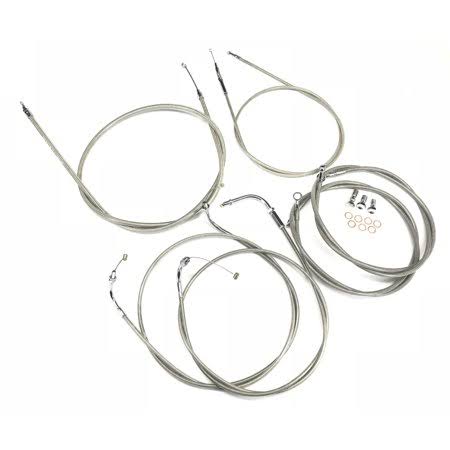 12 inch-14 inch Bar Height Stainless Cable/Line Kit H409