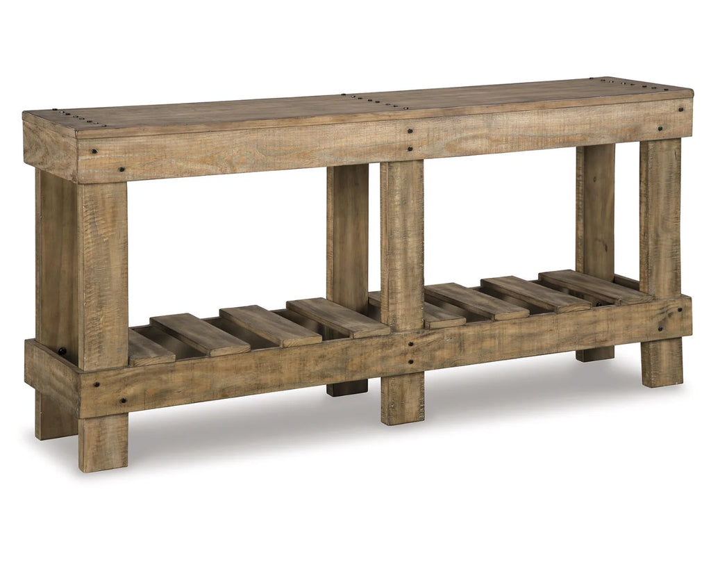 Casual Sofa Console Table Brown F5119