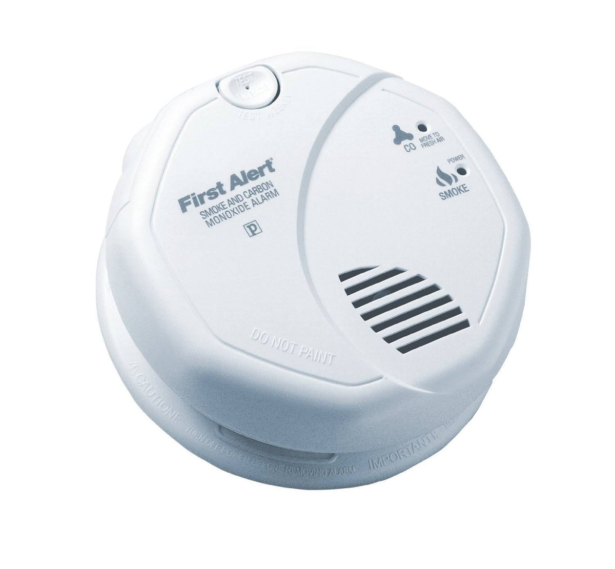 2 Pack Hardwire Photoelectric Smoke and Carbon Monoxide Alarm with Battery Backup M269362