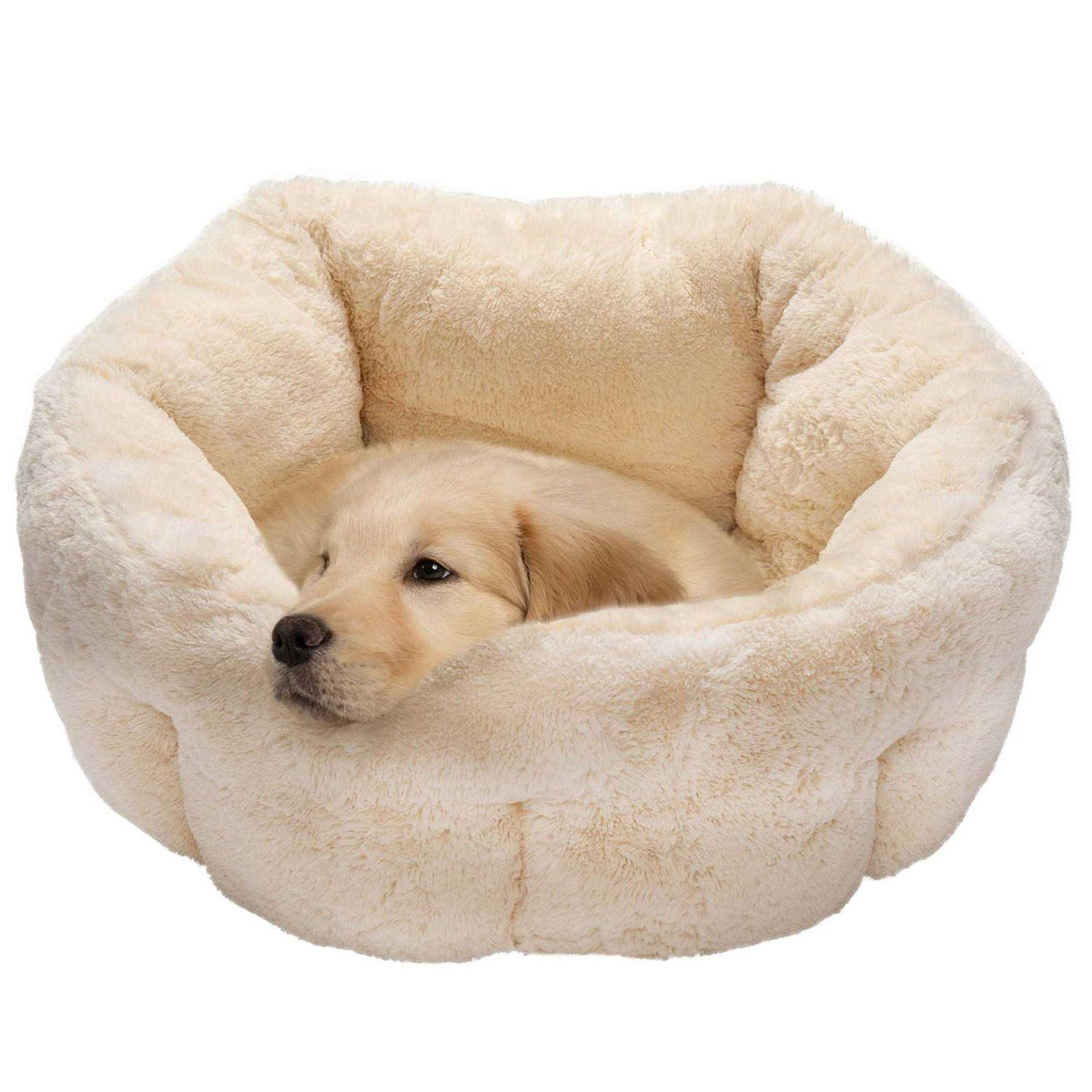 Luxury Fur Warming Cuddler Bed K311