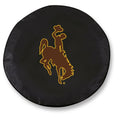 Black Vinyl Fitted Spare Car Tire Cover P25785