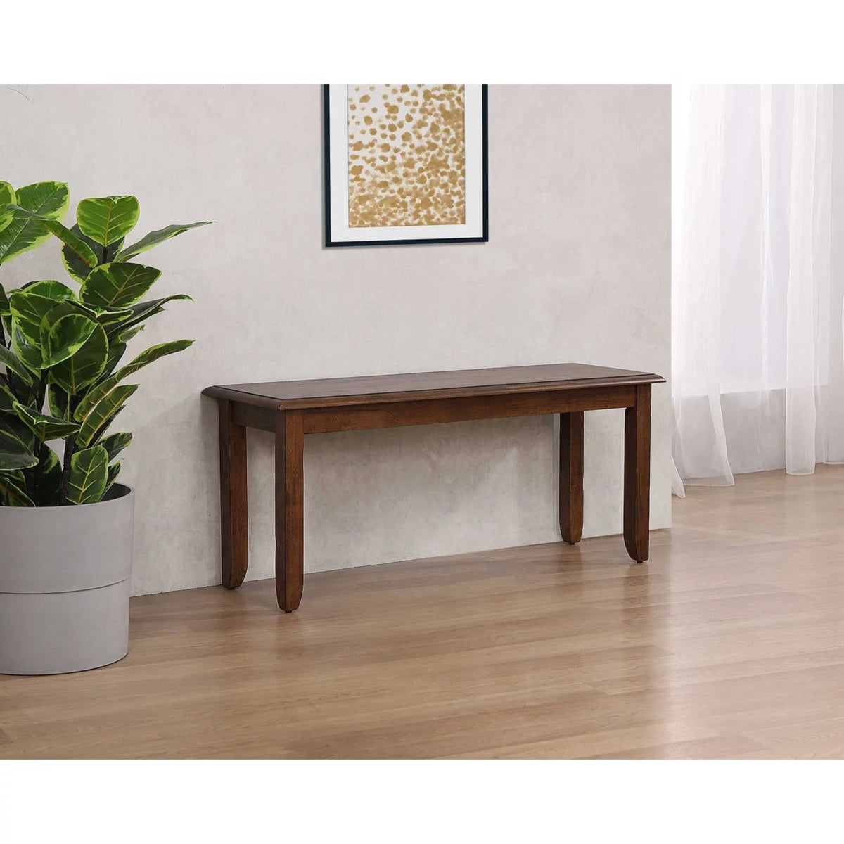 Brown Dining Bench B555