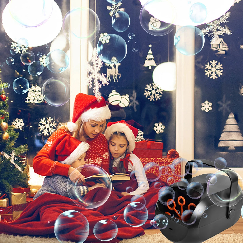 Portable Rechargeable Bubble Machine E7100
