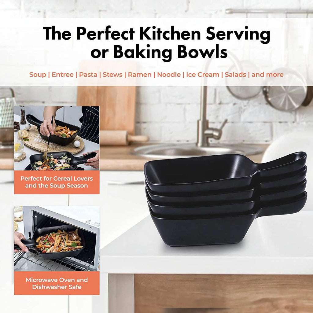 30 Ounce Set Of 4 Stackable Soup Bowls P838