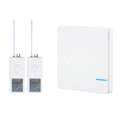 Smart Light Switch WiFi Wall Wireless 1-gang Switch with 2x WIFI Receiver D89752