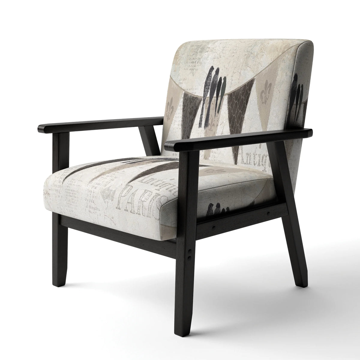 Upholstered Accent Chair F809