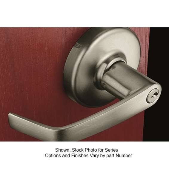 Satin Brass Cylindrical Lock S3540