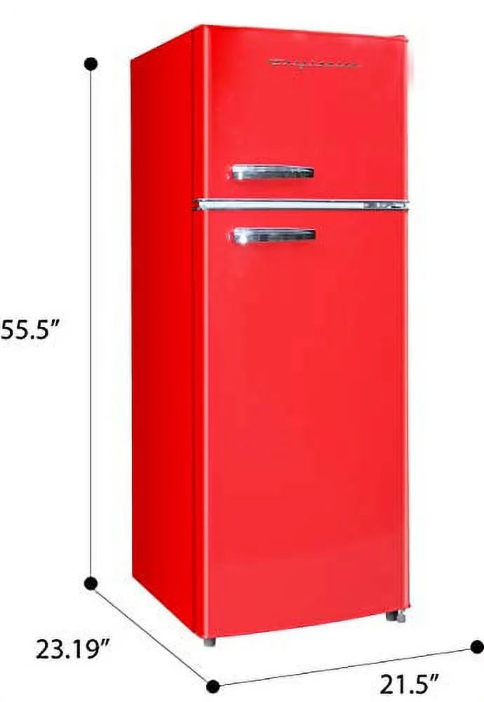 7.5 Cu. Ft. Red Top Freezer Refrigerator T8313