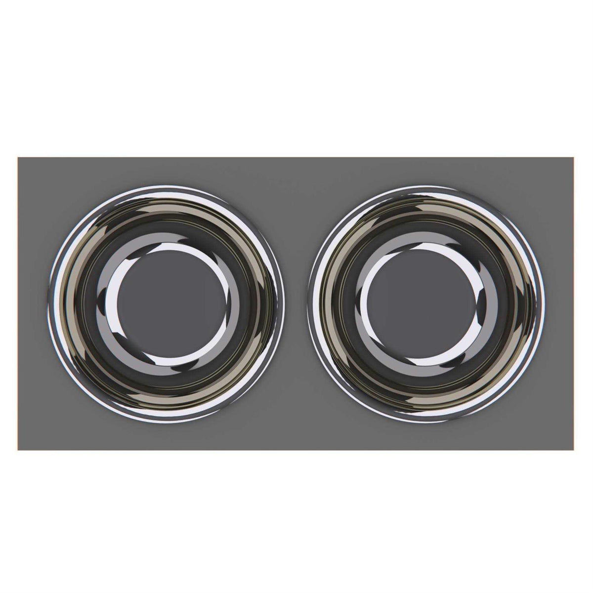 Personalized Elevated Dog Bowl Stand with Internal Storage P13814