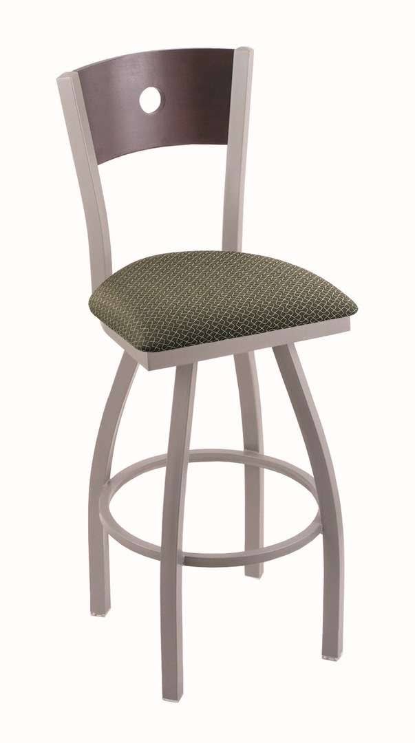 25x22 Counter Stool with Anodized Nickel Finish H39821
