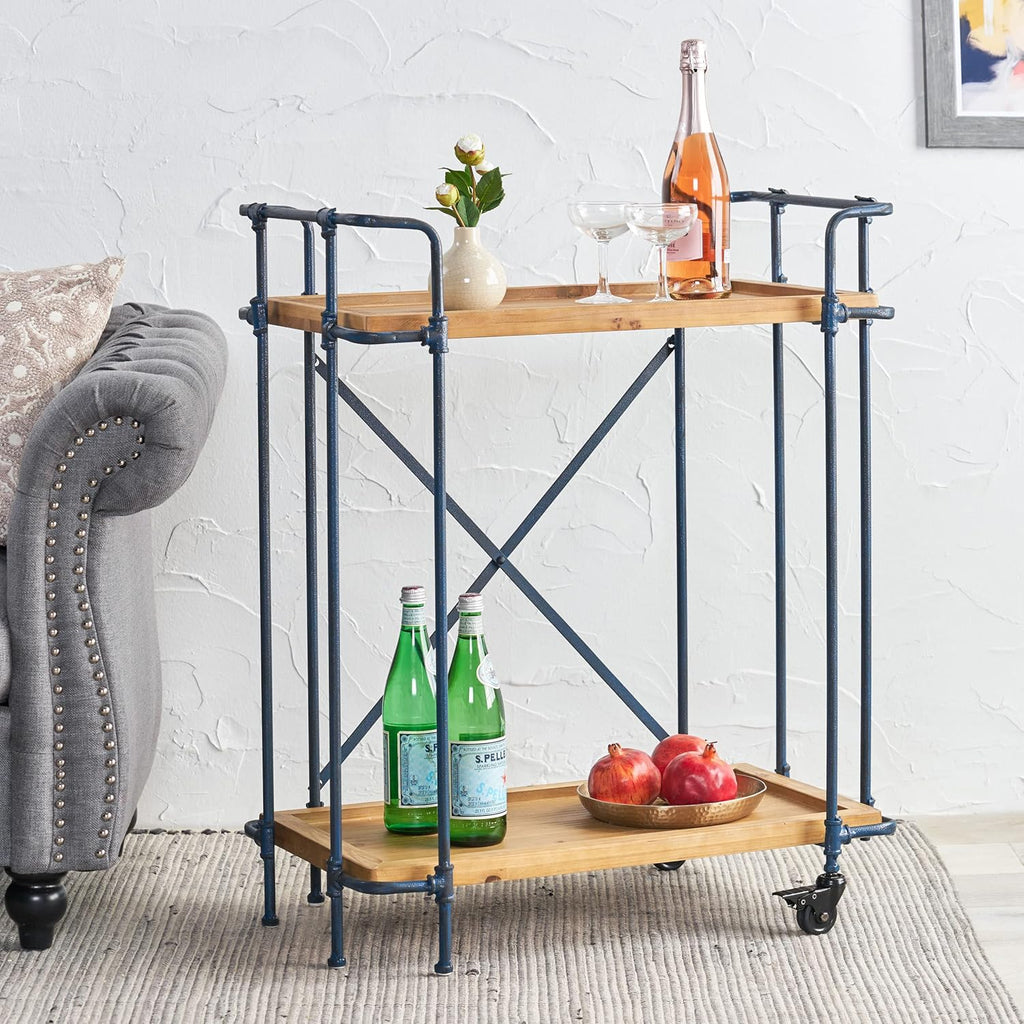 Firwood and Iron Coffee Cart V4331