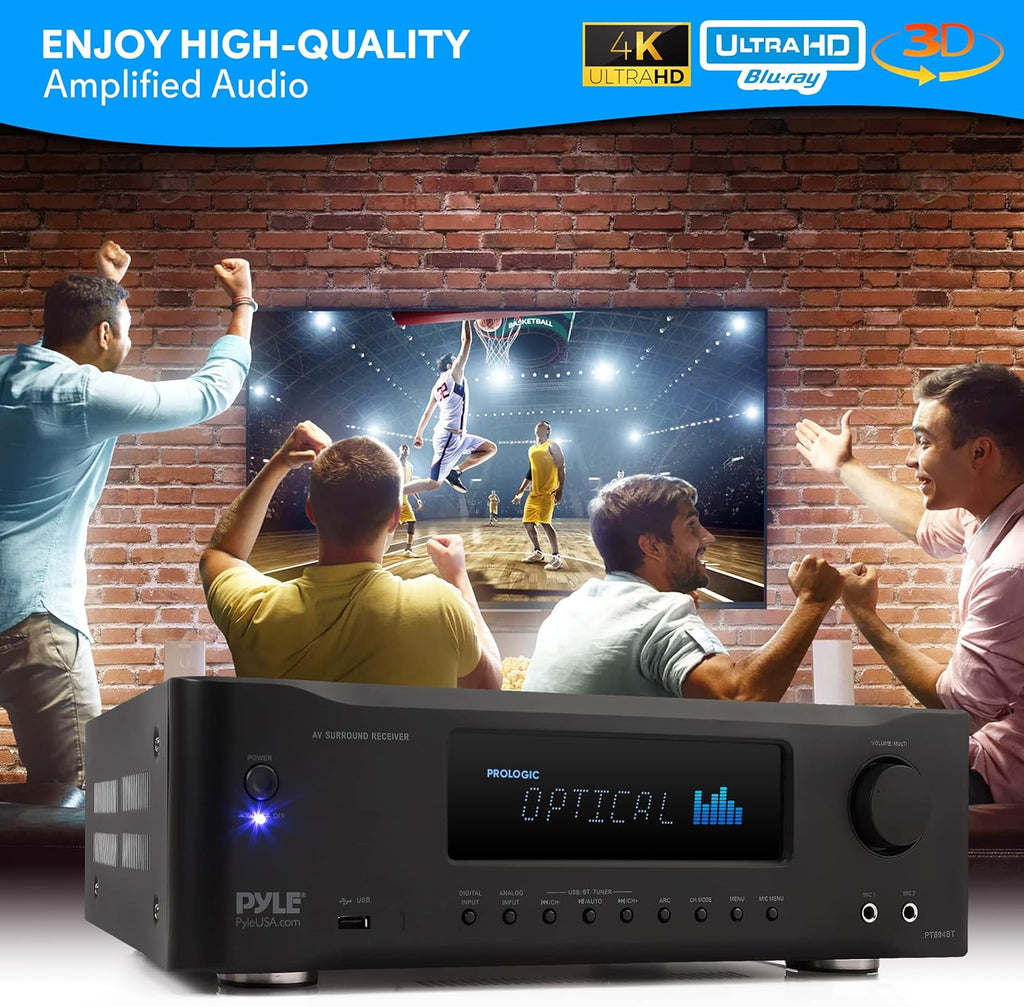 5.2-Channel Bluetooth Stereo Amplifier E636732