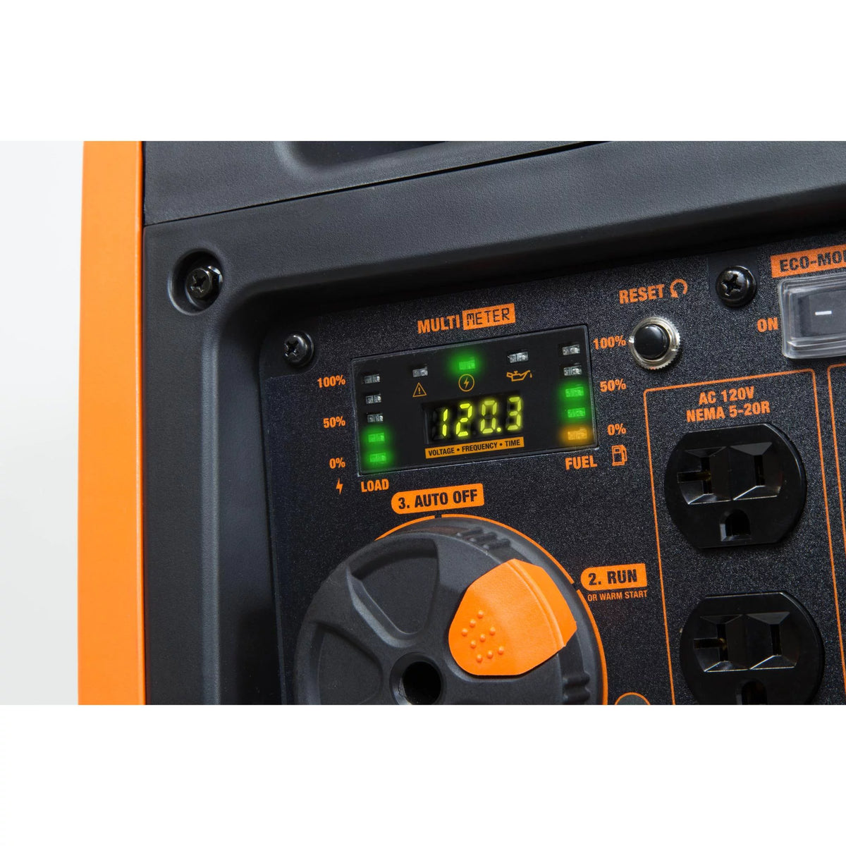 4500-Watt Portable Inverter Generator with Electric Start L834