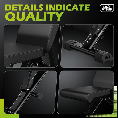 Adjustable Strength Training Weight Bench F21330