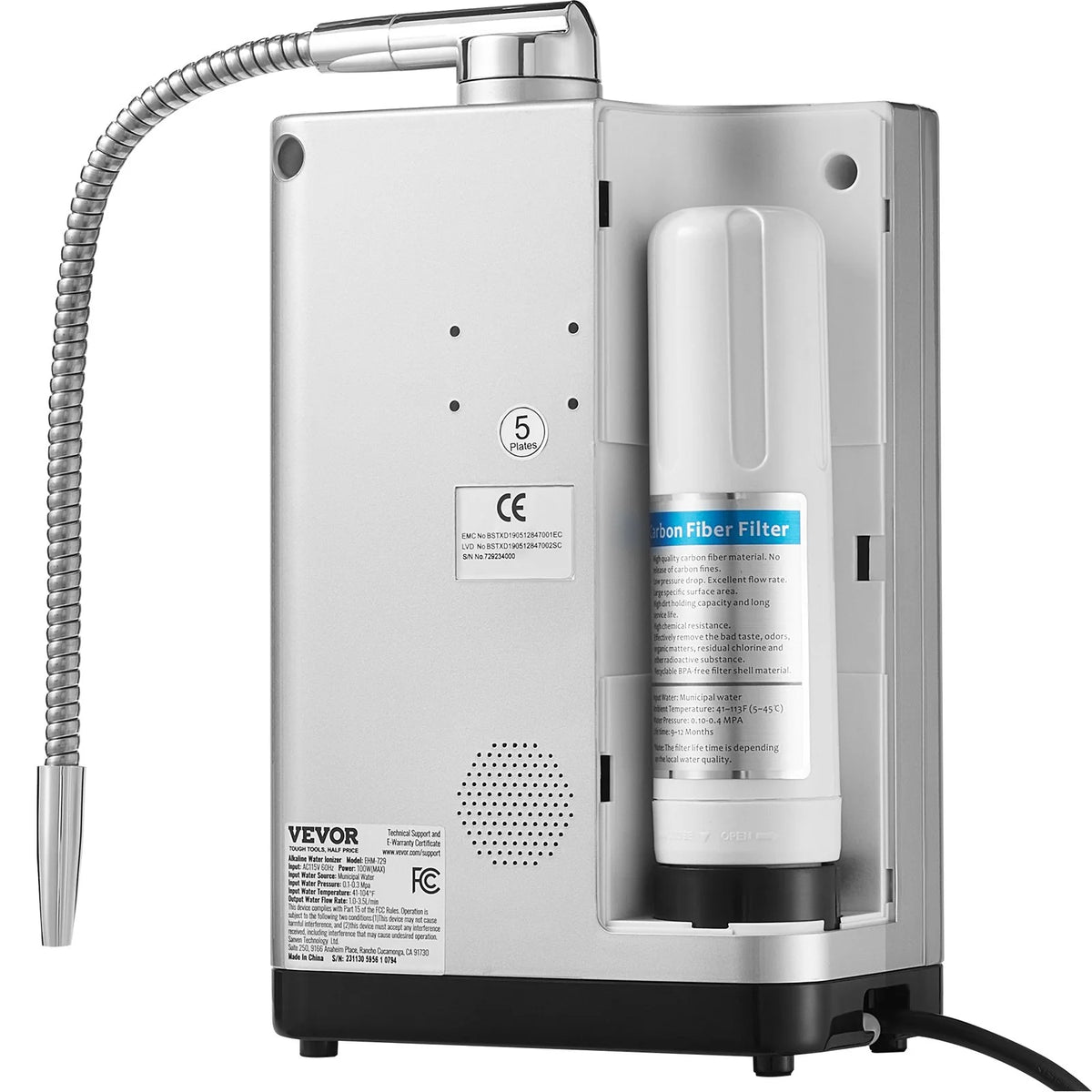 Alkaline Water Ionizer Machine X3505