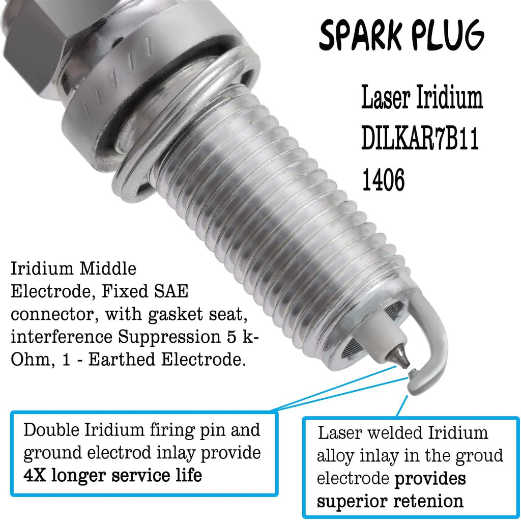 Ignition Coil Packs and Spark Plugs for V6 3.5L E1971